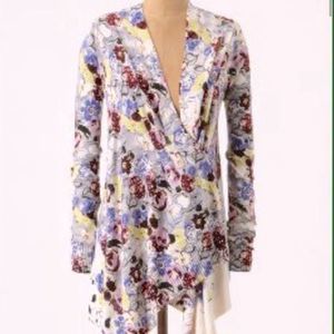 GUINEVERE for ANTHROPOLOGIE | Floral Waterfall Sweater | Size Large